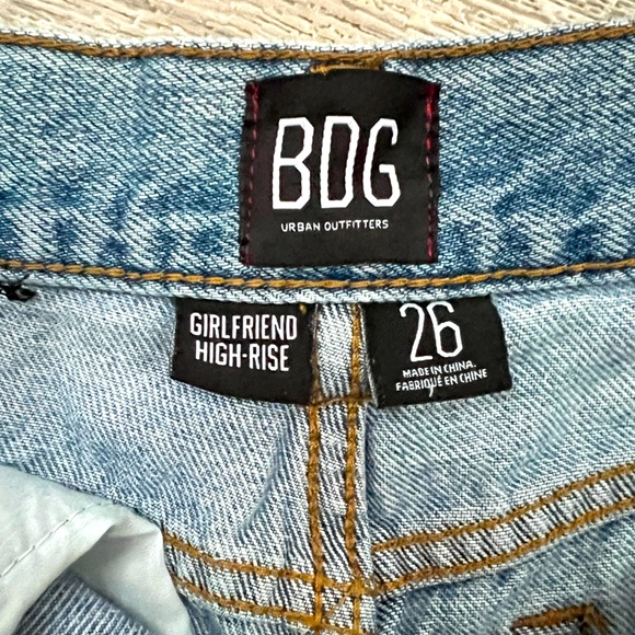 BDG Urban Outfitters girlfriend high rise denim shorts - Picture 4 of 8